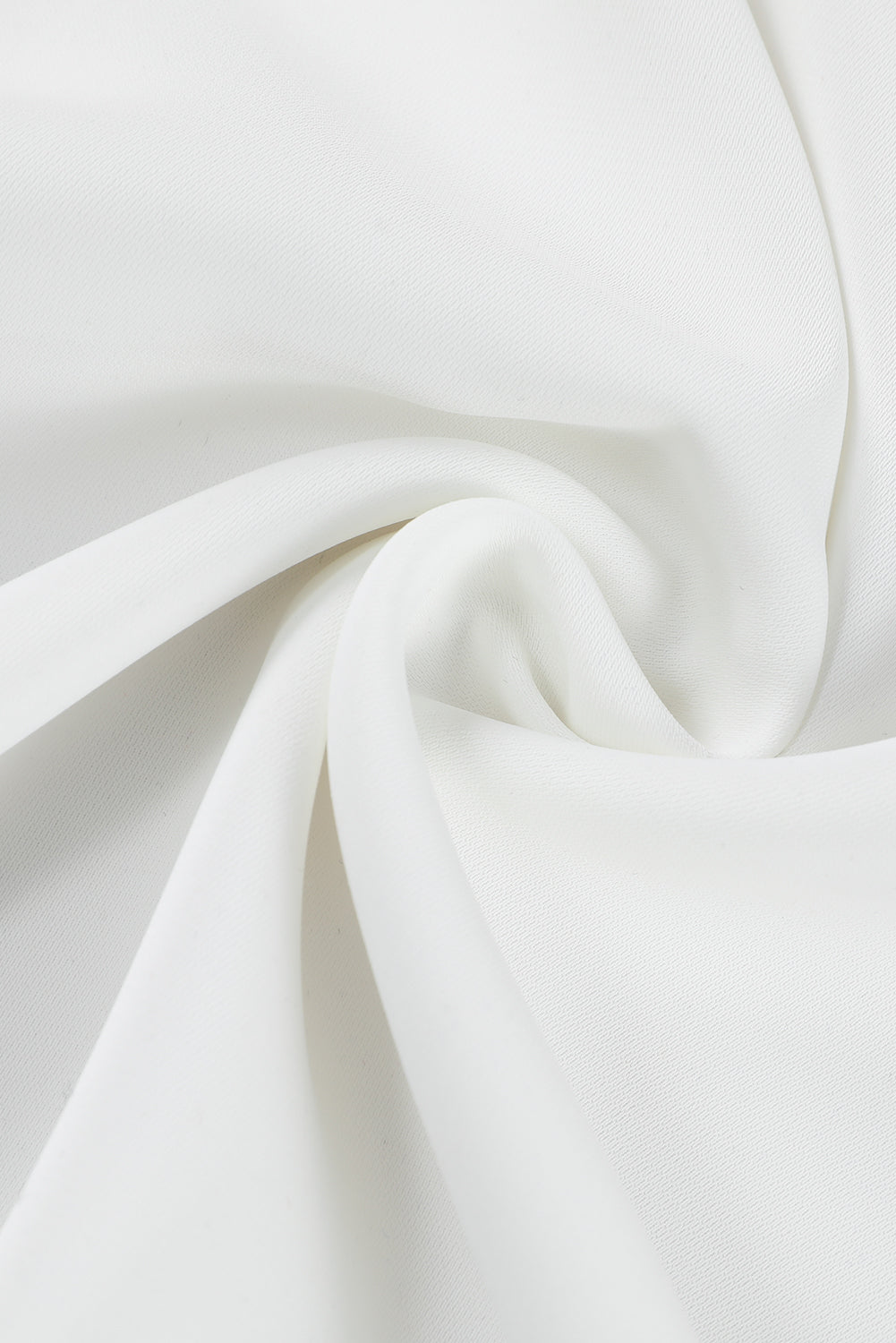 Wit oversized overhemd met 3/4 pofmouwen
