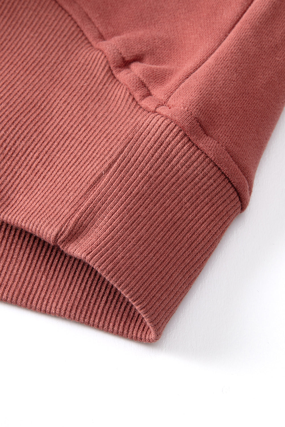 Smoke Green Fleece Lined Zip Up Stand Collar Thumbhole Sleeve Sweatshirt