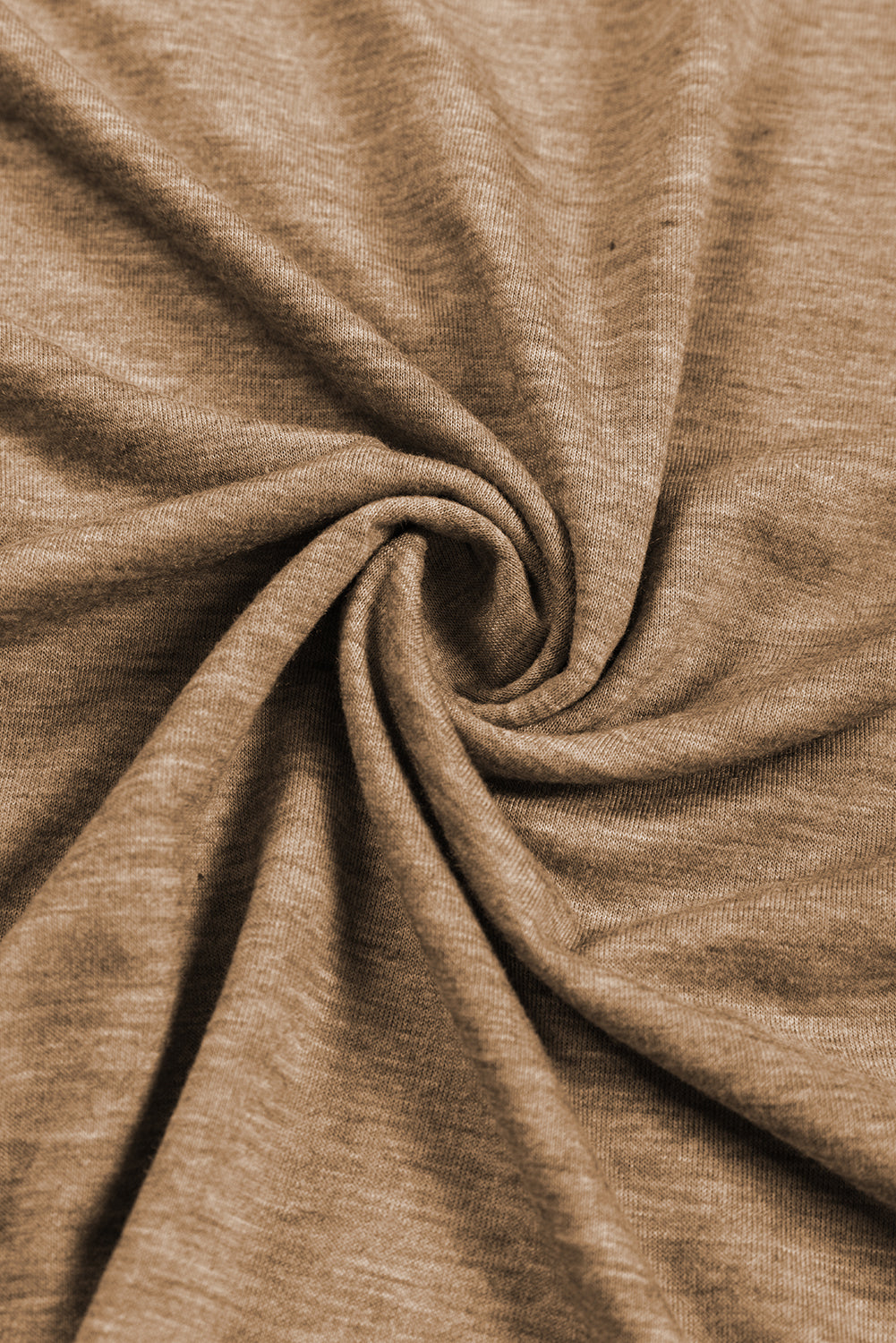 Licht Frans beige contrasterende kanten top met raglanmouwen en ronde hals