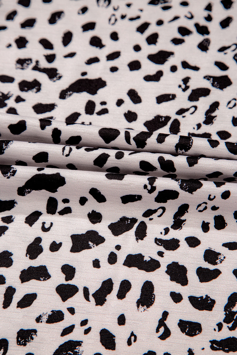 Tanktop met ronde hals en luipaardprint