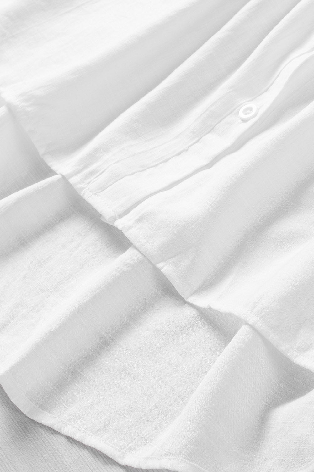 Witte Rekindle Eyelet-knop bovenaan