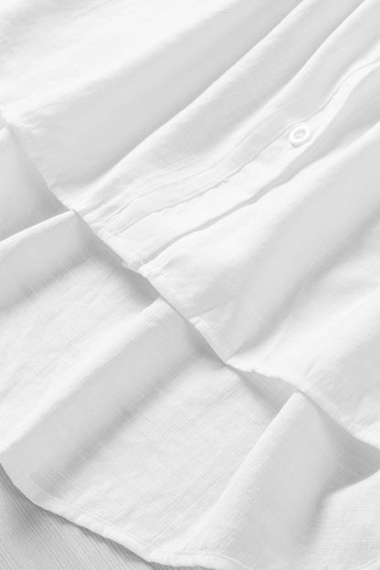 Witte Rekindle Eyelet-knop bovenaan
