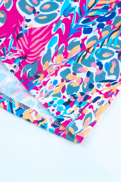Tanktop met V-hals en Boho-patroonprint