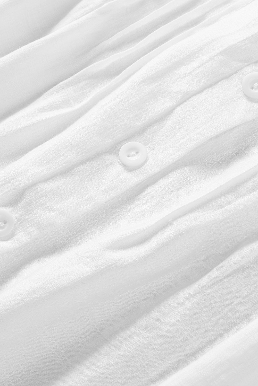 Witte Rekindle Eyelet-knop bovenaan