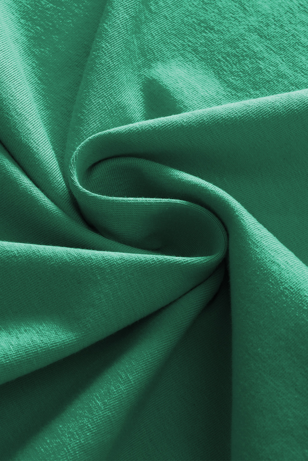 Mintgroene slanke tanktop met ruches en brede bandjes