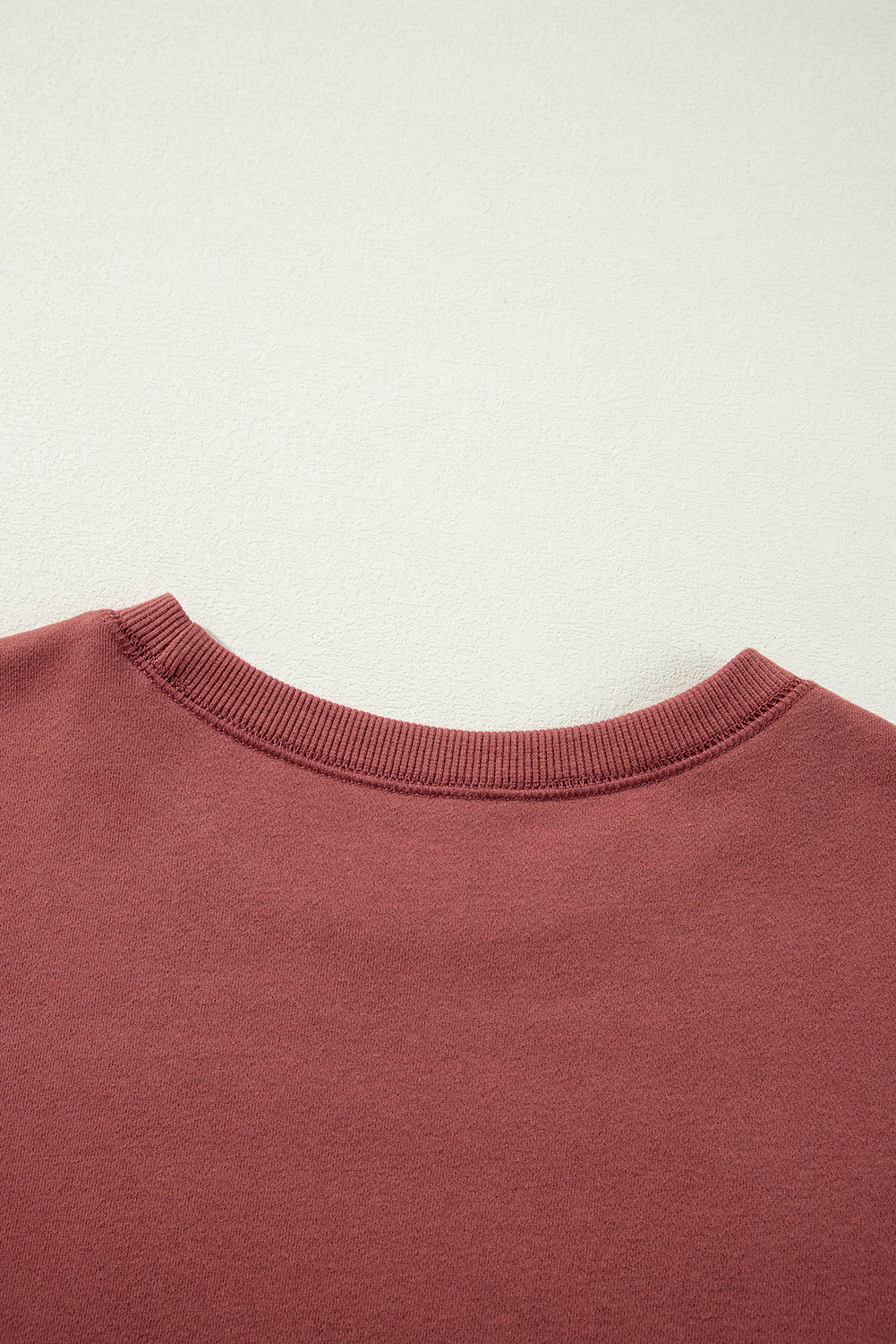Gold Flame Two Tone Patchwork Drop Shoulder Pullover Sweatshirt