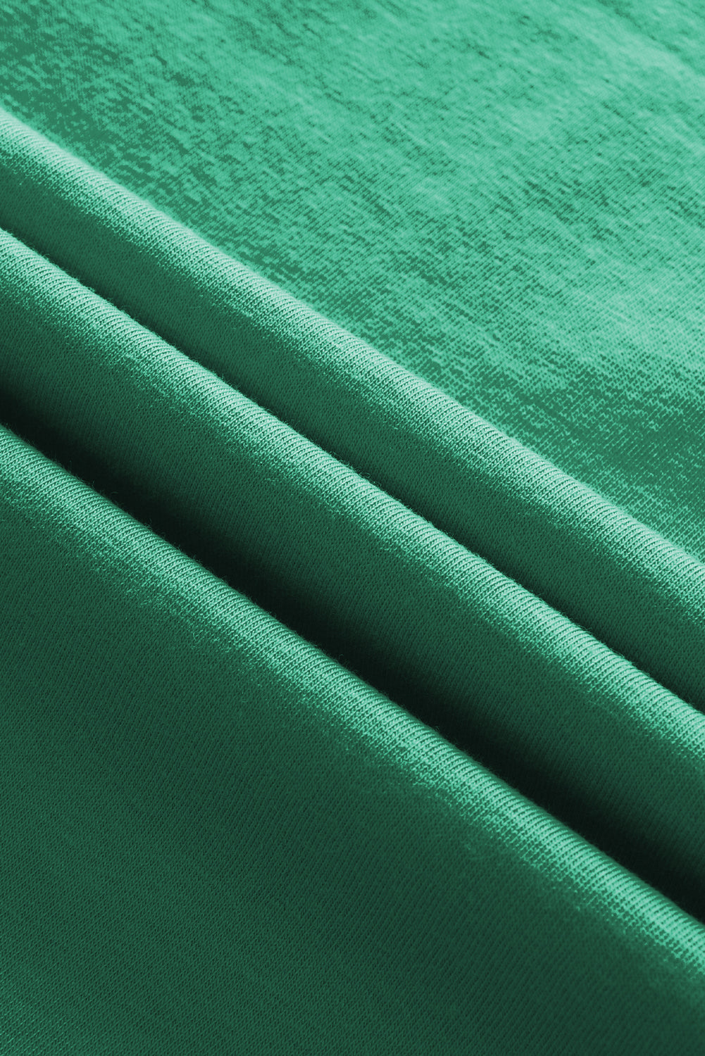 Mintgroene slanke tanktop met ruches en brede bandjes
